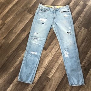 Paige sz29 distressed jeans